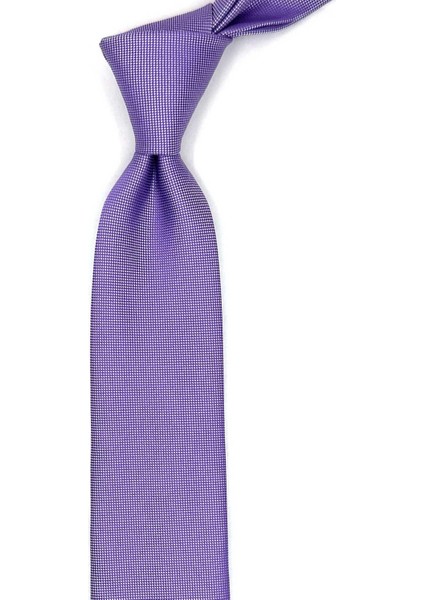 Lila Düz Slim Kravat SK8059