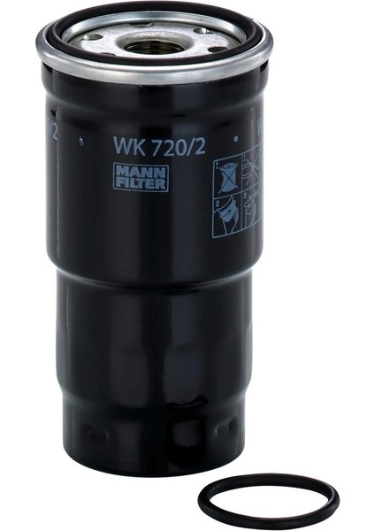 Wk 720/2 x - Yakıt Filtresi - Mann Fılter