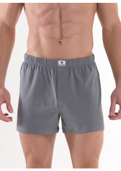 Loose Fit Erkek Boxer 9535 Antrasit