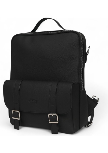 Unisex Sırt Çantası – Orta Boy, Kapaklı Tokalı, Laptop Uyumlu – 38X26X6 cm fırsatları