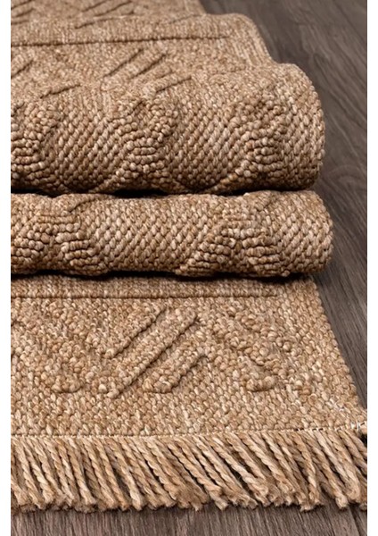 Naturel Pera, Jüt Modern Dokuma Soft Tuşeli Sisal Cut Loop Masaj Mekan Salon Oda Halısı fırsatları