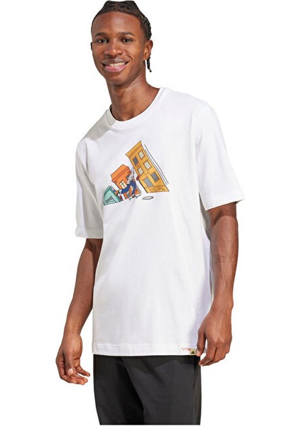 M Ddl Skat Beyaz Erkek T-Shirt JM6499 fiyatları