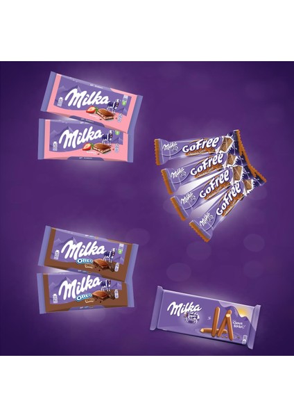 severler Çikolata Paketi (Milka Bez Çanta Hediyeli) modelleri