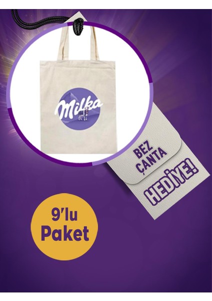 severler Çikolata Paketi (Milka Bez Çanta Hediyeli) indirimleri
