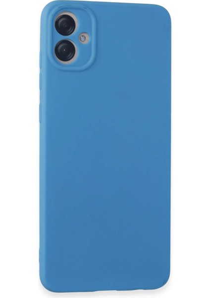 Samsung Galaxy A05 Kılıf First Silikon - Mavi - KA6715-2998