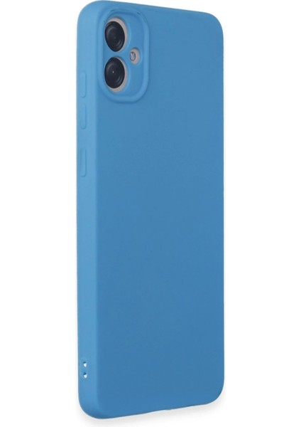 Samsung Galaxy A05 Kılıf First Silikon - Mavi - KA6715-2998