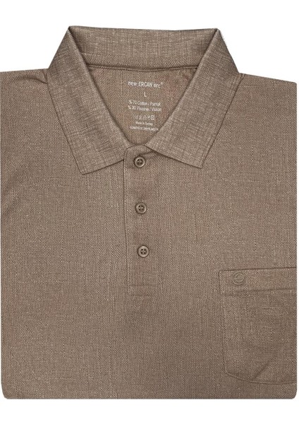 Yakalı Klasik Fit Kısa Kol Erkek Tişört 7342