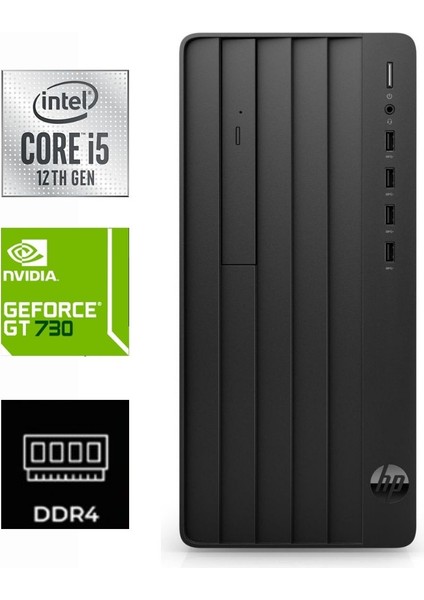 Pro Tower 290 G9 I5-12400 9M938AT-141 32GB 4tb Quadro Nvidia GT730 Freedos Masaüstü Bilgisayar