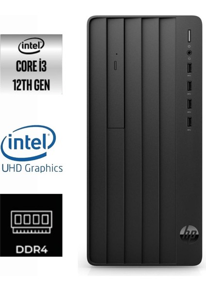 Pro Tower 290 G9 I3-12100 9M938AT-294 64GB 1tb UHD Graphics 730 Windows 11 Pro Masaüstü Bilgisayar
