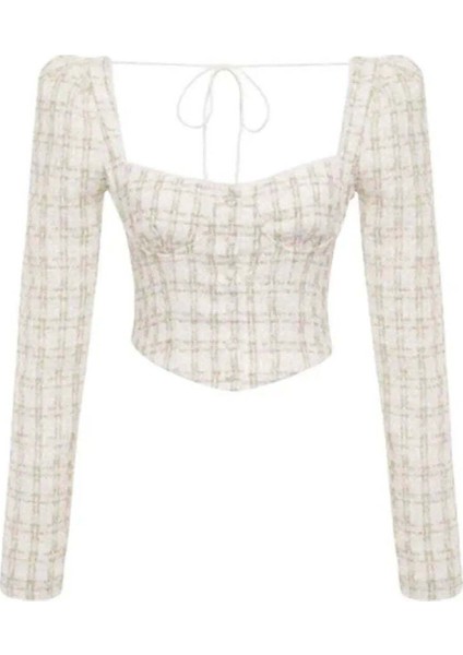 Çok Renkli Polyester Charlotte Top - Konforlu ve Şık Tasarım