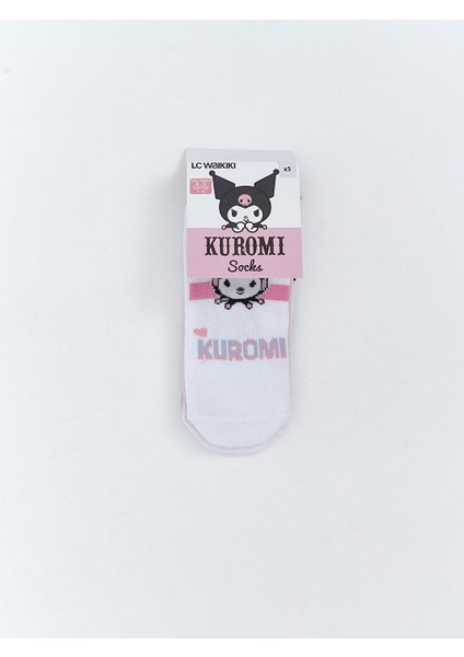Yeni Sezon Kuromi Desenli Kiz Cocuk Patik Corap 5'li - S5PO37Z4 fiyatları