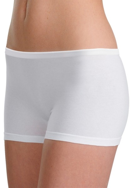 Kadın Boxer 3'lü Paket Essential 1571 - Beyaz