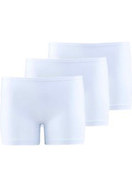 Kadın Boxer 3'lü Paket Essential 1571 - Beyaz fiyatları