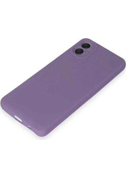 Samsung Galaxy A05 Kılıf First Silikon - Lila - KA2800-6668
