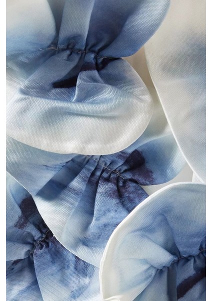 Cragiburne Floral Appliqué Bluz, Ivory, Midnight fırsatları