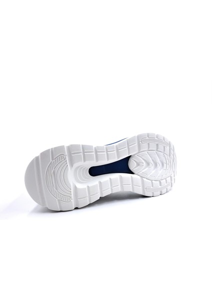 H25021 Blause Soft Flex Erkek Beyaz Mavi Yürüyüş Günlük Sneaker Spor Ayakkabı indirimleri