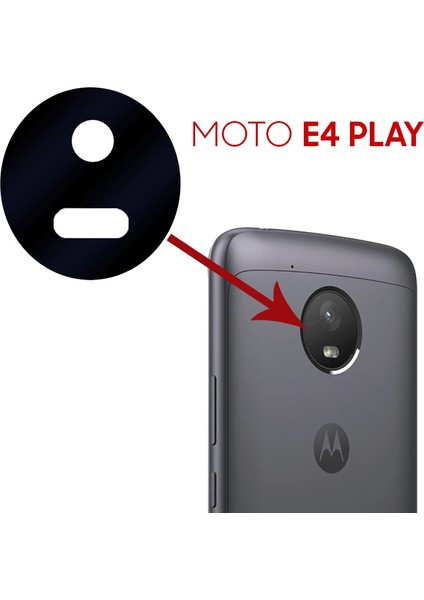 Motorola Moto E4 Plus Kamera Lens KAPAK-(1903) - KA4013-8244 fiyatları