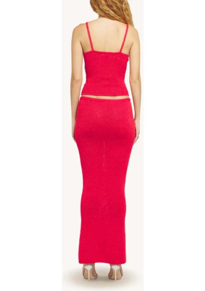 Carolina Sequin Camisole: Şık V Yaka Kadın Bluz - Rossa fiyatları