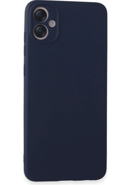 Samsung Galaxy A05 Kılıf First Silikon - Lacivert - KA1757-9895