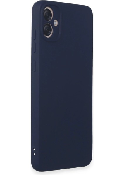 Samsung Galaxy A05 Kılıf First Silikon - Lacivert - KA1757-9895
