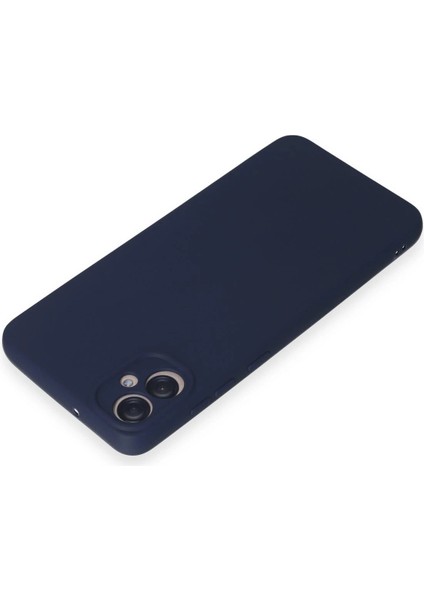 Samsung Galaxy A05 Kılıf First Silikon - Lacivert - KA1757-9895