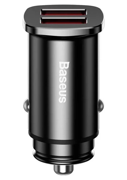 Baseus Square Metal 30W Qc3.0 Dual Hızlı Araç ŞARJI-(1903) - KA1009-9385 fiyatları