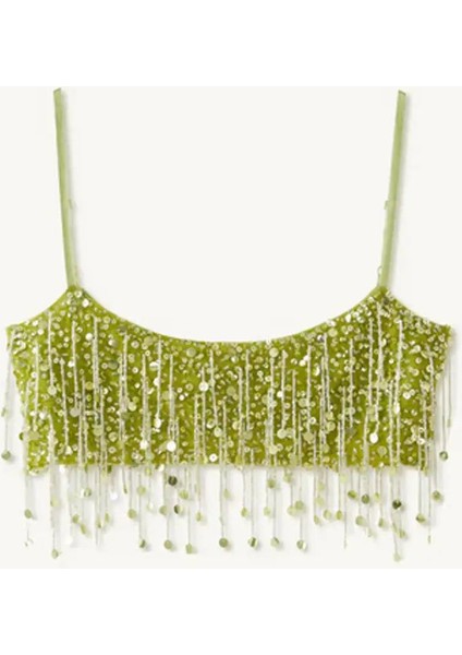 Yasmin El Yapımı Boncuklu Bralette - Şık Tasarım ve Rahat Kullanım