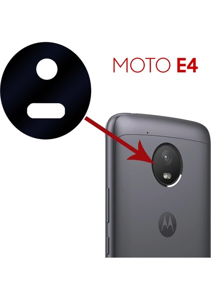 Motorola Moto E4 Kamera Lens KAPAK-(1903) - KA3401-5628 fiyatları