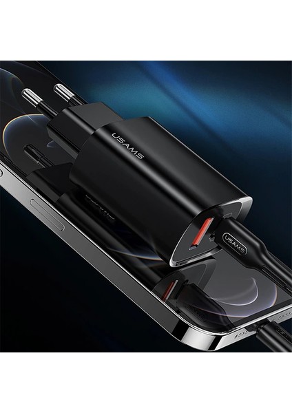 Usams iPhone 20W Qc3.0 + Pd3.0 Hızlı Şarj Başlık US-CC121 T35-(1903) - KA7214-2520 fırsatları