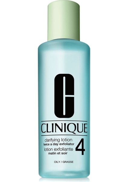 Clarifying Lotion (Tip 4) Yağlı / Çok Yağlı Ciltler İçin Arındırıcı Losyon Tonik - 400 ml