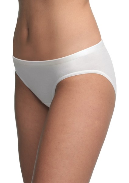 Kadın Slip Külot 3'lü Paket Essential 1575 - Beyaz