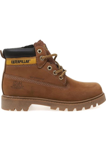 erpillar COLORADO ZIP WP Çocuk Sarı Nubuk Bot