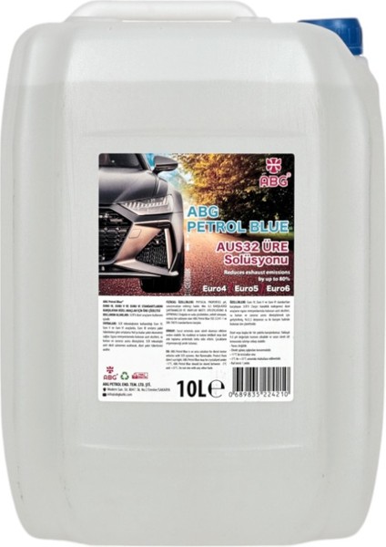 Petrol Blue 10 LT ISO 22241 Sertifikalı Üre Solüsyonu Euro4/5/6 (adblue by smyrnablue Yeni Tarihli Üretim) fiyatları