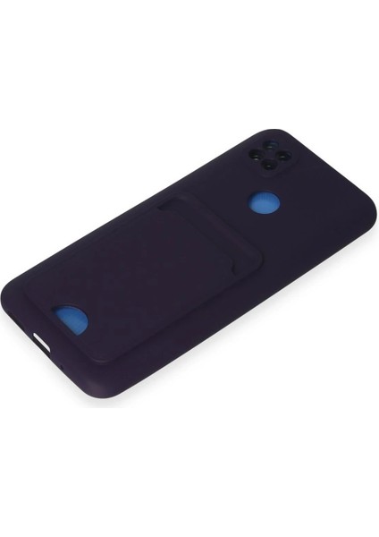 Xiaomi Redmi 9c Kılıf Kelvin Kartvizitli Silikon - Derin Mor - KA8856-1767