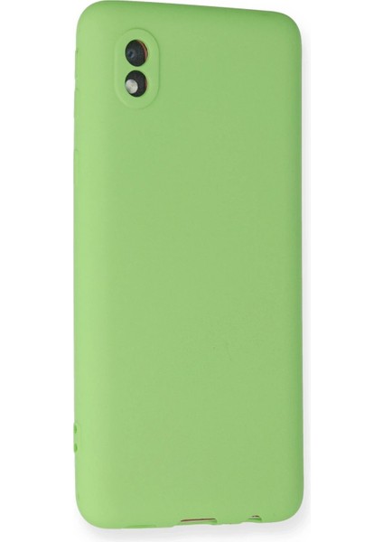 Samsung Galaxy A01 Core Kılıf First Silikon - Yeşil - KA9078-5863