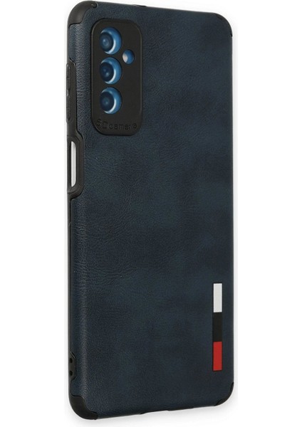 Samsung Galaxy M52 5g Kılıf Loop Deri Silikon - Lacivert - KA3613-2019