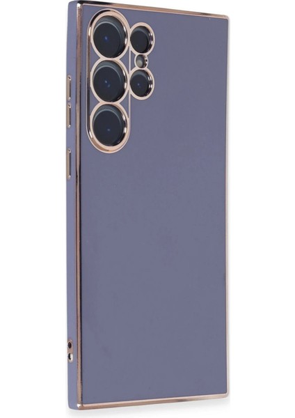 Samsung Galaxy S23 Ultra Kılıf Volet Silikon - Mavi - KA3140-1612