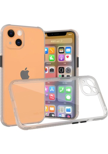 iPhone 13 Mini Kılıf Miami Şeffaf Silikon - Şeffaf - KA5812-8648