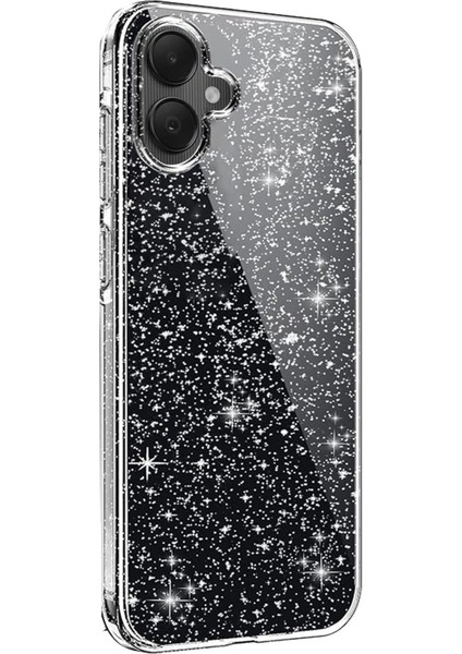 Samsung Galaxy A05 Kılıf Glow Kapak - Şeffaf - KA6484-6984