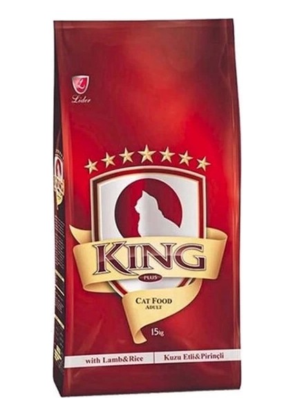 King Etli Yetişkin Kedi Maması 15 kg