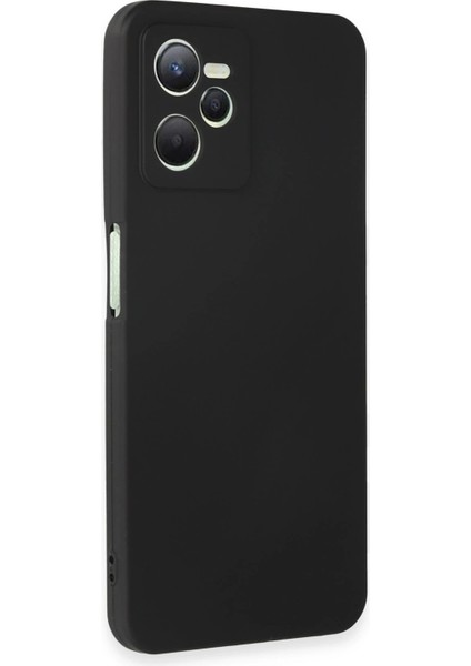 Realme C35 Kılıf First Silikon - Siyah - KA9723-1983 modelleri