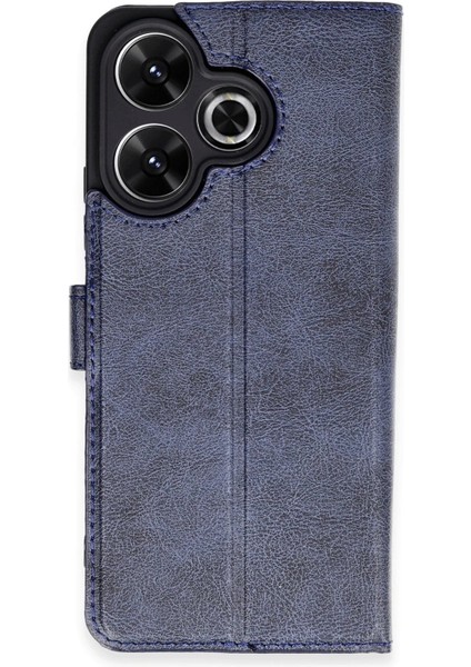 Xiaomi Redmi 13 4g Kılıf Trend S Plus Kapaklı Kılıf - Lacivert - KA2526-6705