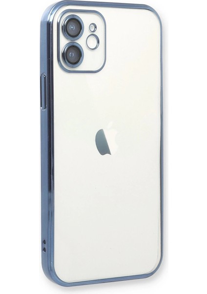 iPhone 11 Kılıf Lensli Silikon - Açık Mavi - KA9944-7677 modelleri