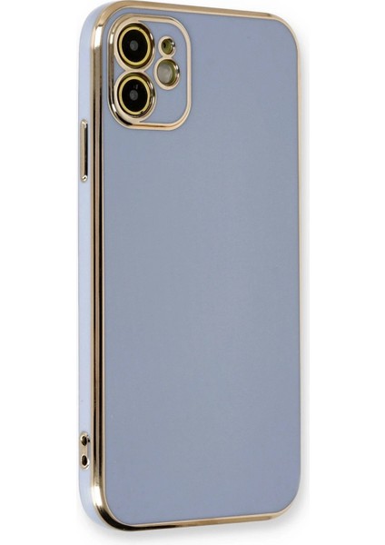 iPhone 11 Kılıf Volet Silikon - Mavi - KA8161-6377