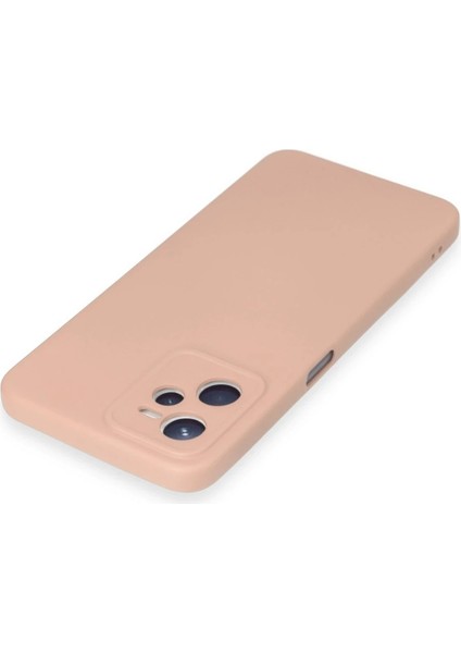 Realme C35 Kılıf Nano Içi Kadife Silikon - Pudra - KA2015-5243 modelleri