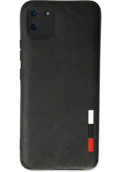 Realme C11 Kılıf Loop Deri Silikon - Siyah - KA5891-3401