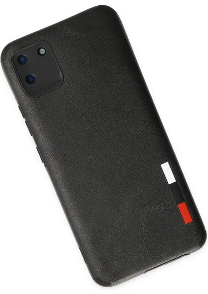 Realme C11 Kılıf Loop Deri Silikon - Siyah - KA5891-3401