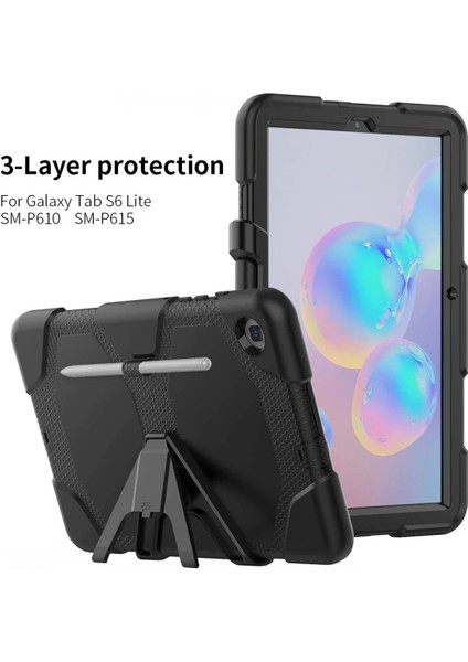 Samsung Galaxy Tab A7 10.4 Kılıf Griffin Tablet Kapak - Siyah - KA7549-1339