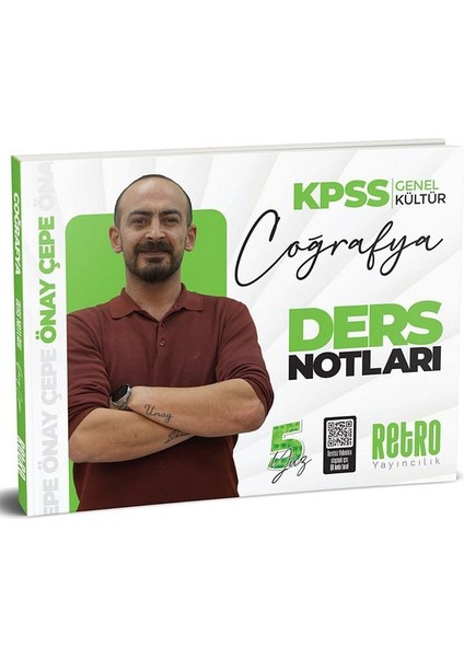 2026 Kpss Genel Kültür 5yüz Coğrafya Ders Notu Retro Yayınları