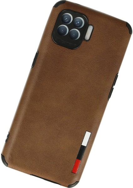 Oppo Reno 4 Lite Kılıf Loop Deri Silikon - Kahverengi - KA5048-9874